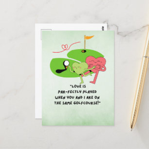 Golf Funny Saying Quotes for Golfer Postcard