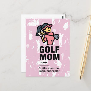 Golf Funny Saying Quotes for Golfer Postcard