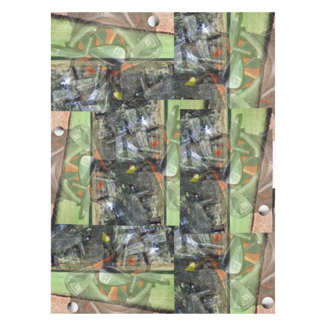 Golf Game Composition, Tablecloth (Front)