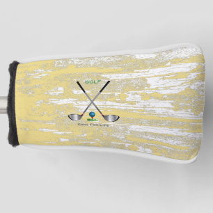 GOLF- Game for Life,Grunge,Faded Graphic, Cool Golf Head Cover