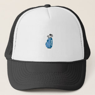 Golf Gear Classic Tucker with Golf Bag Design Trucker Hat