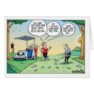 Golf Gets Old Cards