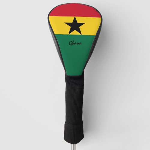 Golf Ghana  Ghanaian Flag  Golf Clubs Covers