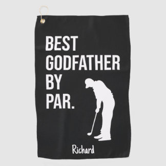 Golf Gifts For Godfather Best By Par Golfer Funny Golf Towel