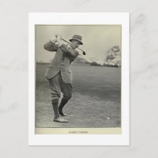 Golf Gifts- Harry Vardon Postcards postcard