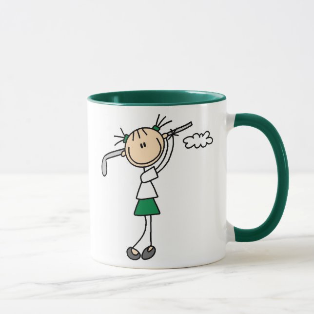 Golf Girl Mug (Right)