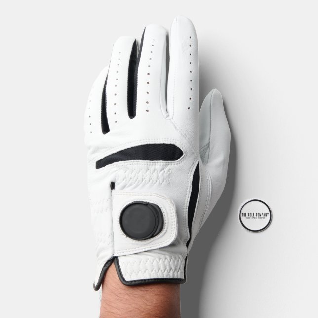 Golf Glove with ball marker (Composite)