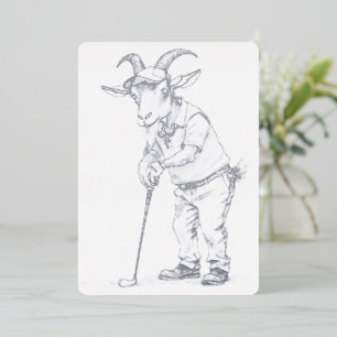 Golf GOAT Foil Card