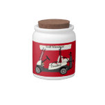 Golf Golfer Cart Winnings Cash Tiny Candy Jar