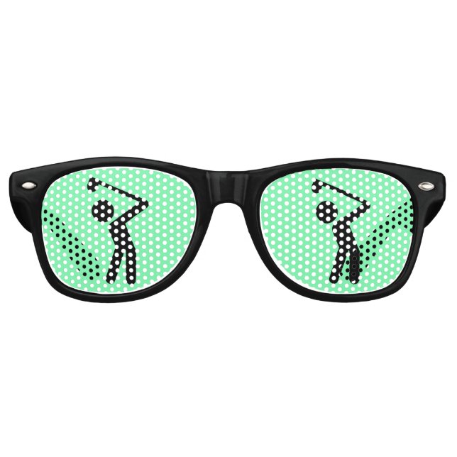 GOLF GOLFER  FUNNY PARTY SUNGLASSES (Front)