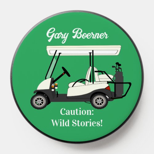 Golf Golfing Cart PopSocket