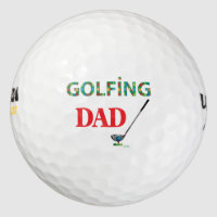 GOLF - GOLFING DAD, Cool Golf Balls