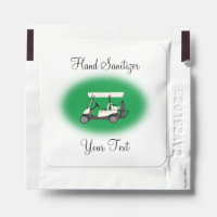 Golf Golfing Event Hand Sanitizer Packet