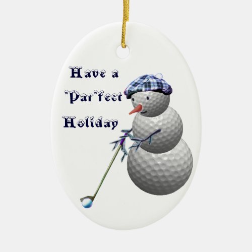 Golf Golfing Golfers Christmas Gifts Ornament