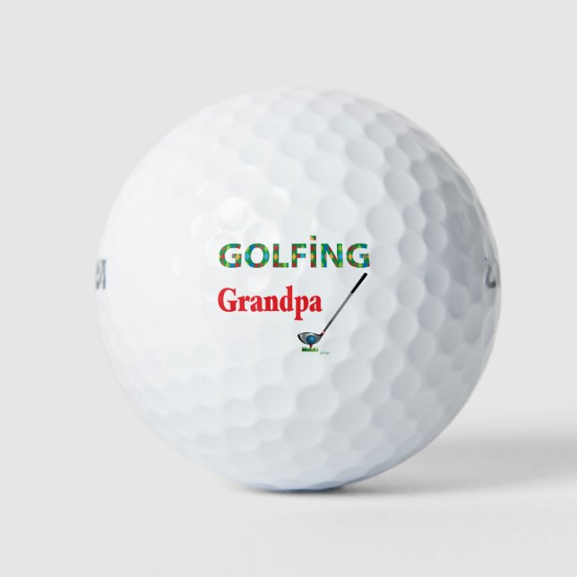 GOLF - GOLFING GRANDPA, Cool Balls (Front)