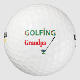 GOLF - GOLFING GRANDPA, Cool Golf Balls