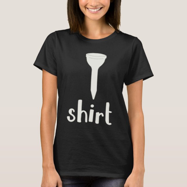 Golf  Golfing Understated but Amusing Pocket T-Shirt (Front)