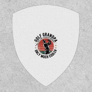 Golf Grandpa Just Like a Regular GrandpA (2) Patch