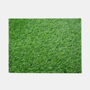 Golf Green grass background for golfer Doormat