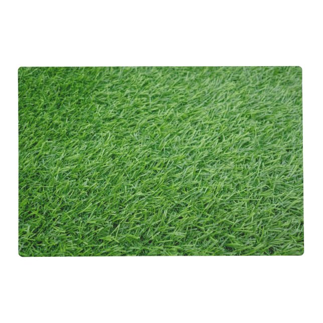 Golf Green grass background for golfer Placemat (Front)