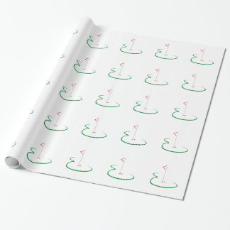 Golf Green Wrapping Paper