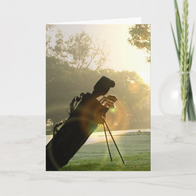 Golf Greeting Card (Front)