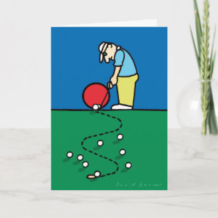 Golf Greetings 201802 Card