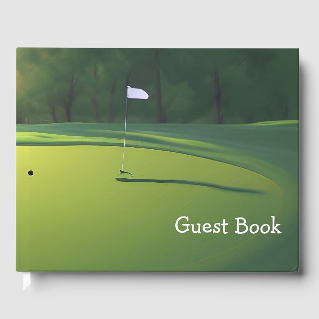 Golf Guest book  (Front)
