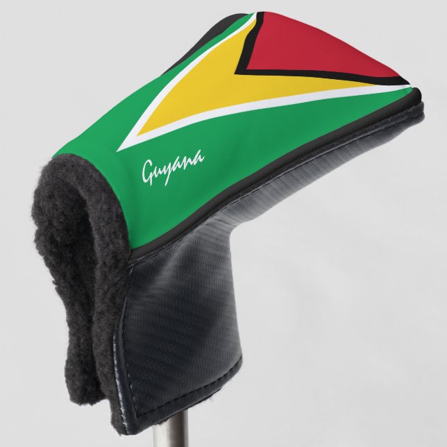 Golf Guyana & Guyana Flag /Golf Clubs Covers (3/4 Front)