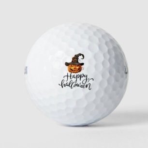 Golf Halloween with ghost spooky  pumpkin Balls