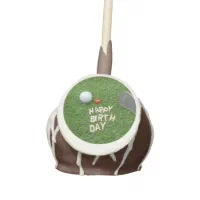 Golf ball cake pop! Love these #golf #golfballcakepops #cakepops