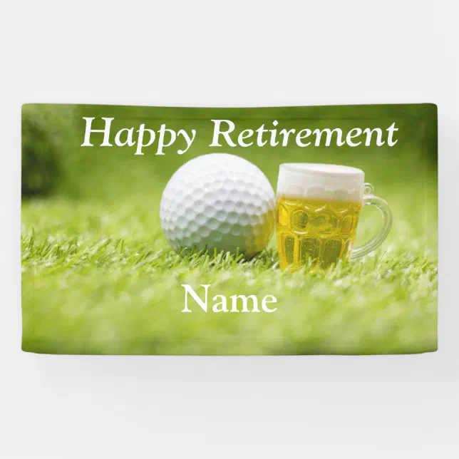 happy retirement golf