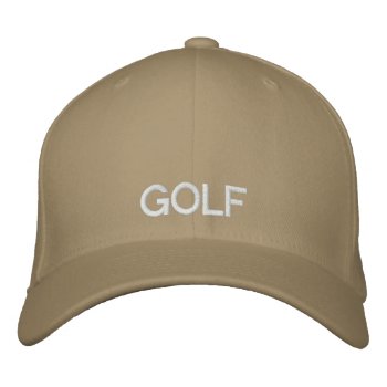 Golf Hat by zarenmusic at Zazzle