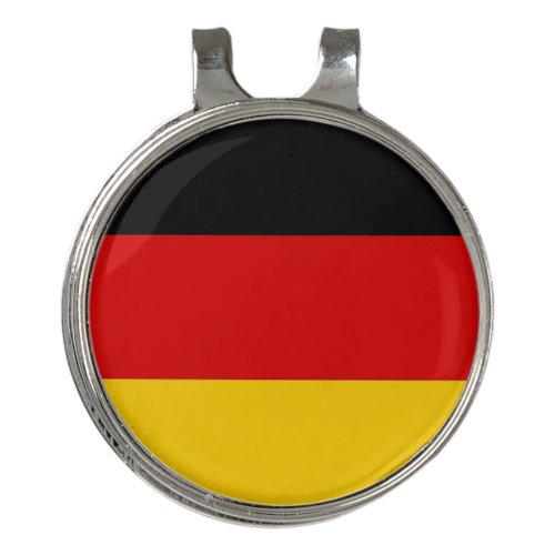 Golf Hat clip and Ball Marker Germany Flag