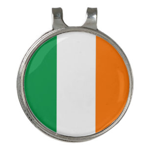 Golf Hat clip and Ball Marker Ireland Flag