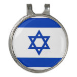 Golf Hat Clip And Ball Marker Israel Flag at Zazzle