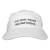 Golf Hat Funny Glare Reducer Visor (Front)