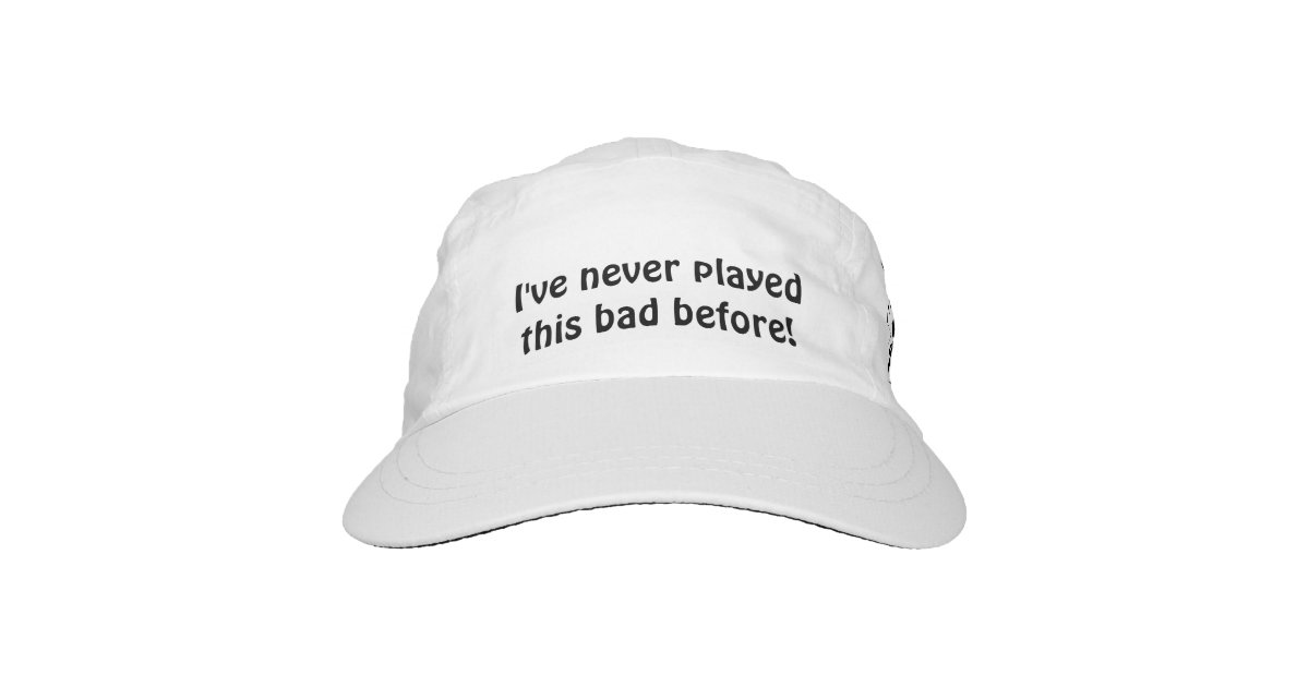 Golf Hat Funny Glare Reducer Visor Zazzle