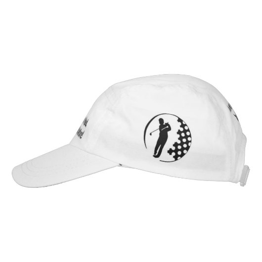 Golf Hat Funny Glare Reducer Visor (Left)
