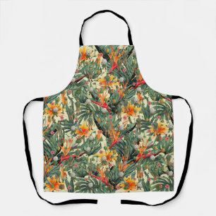 Golf Hawaiian themed for Hawaii Golfer Apron