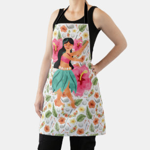 Golf Hawaiian themed for Hawaii Golfer  Apron