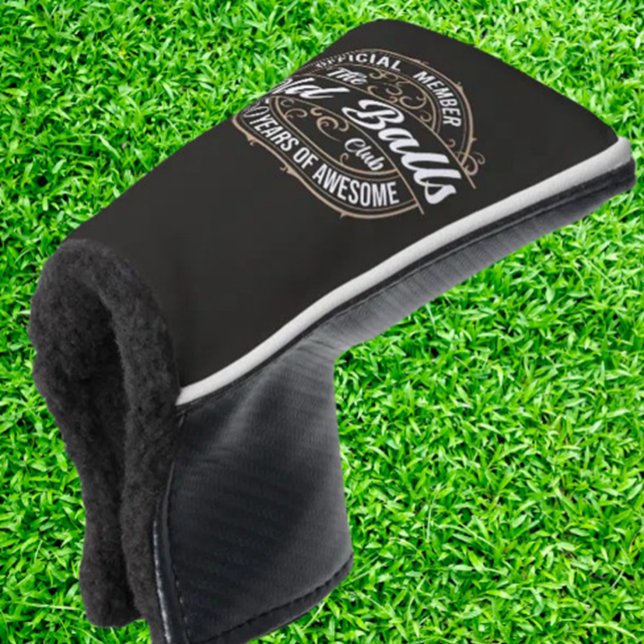   GOLF HEAD COVER ( Turning 50 means you now have 50 years of experience… at avoiding responsibility.)
