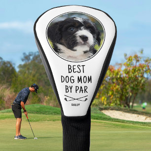  Golf Head Cover Dog Mom Mother's Day Custom Photo