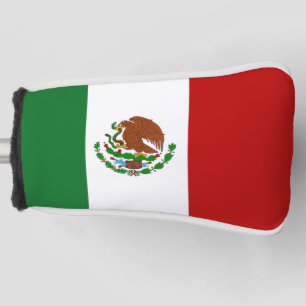 Golf Head Cover with Mexican Flag