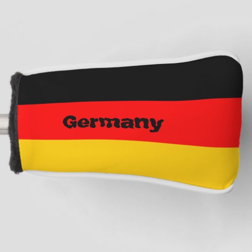 Golf Head Cover with the German Flag