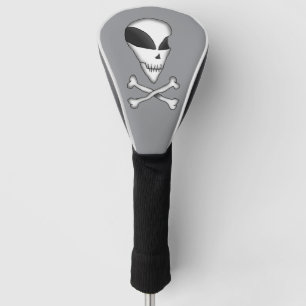 Golf Head Covers - Area 51 Alien Cartoon