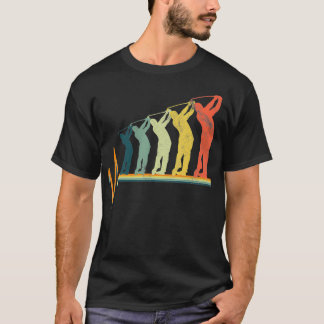 Golf Heartbeat Player Gift Love T-Shirt