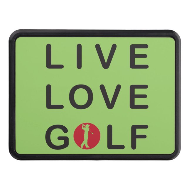 Golf hitch cover. cover (Front)