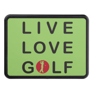 Golf hitch cover. hitch cover