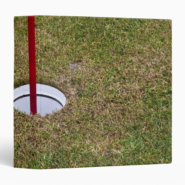 Golf hole 3 ring binder (Front/Spine)